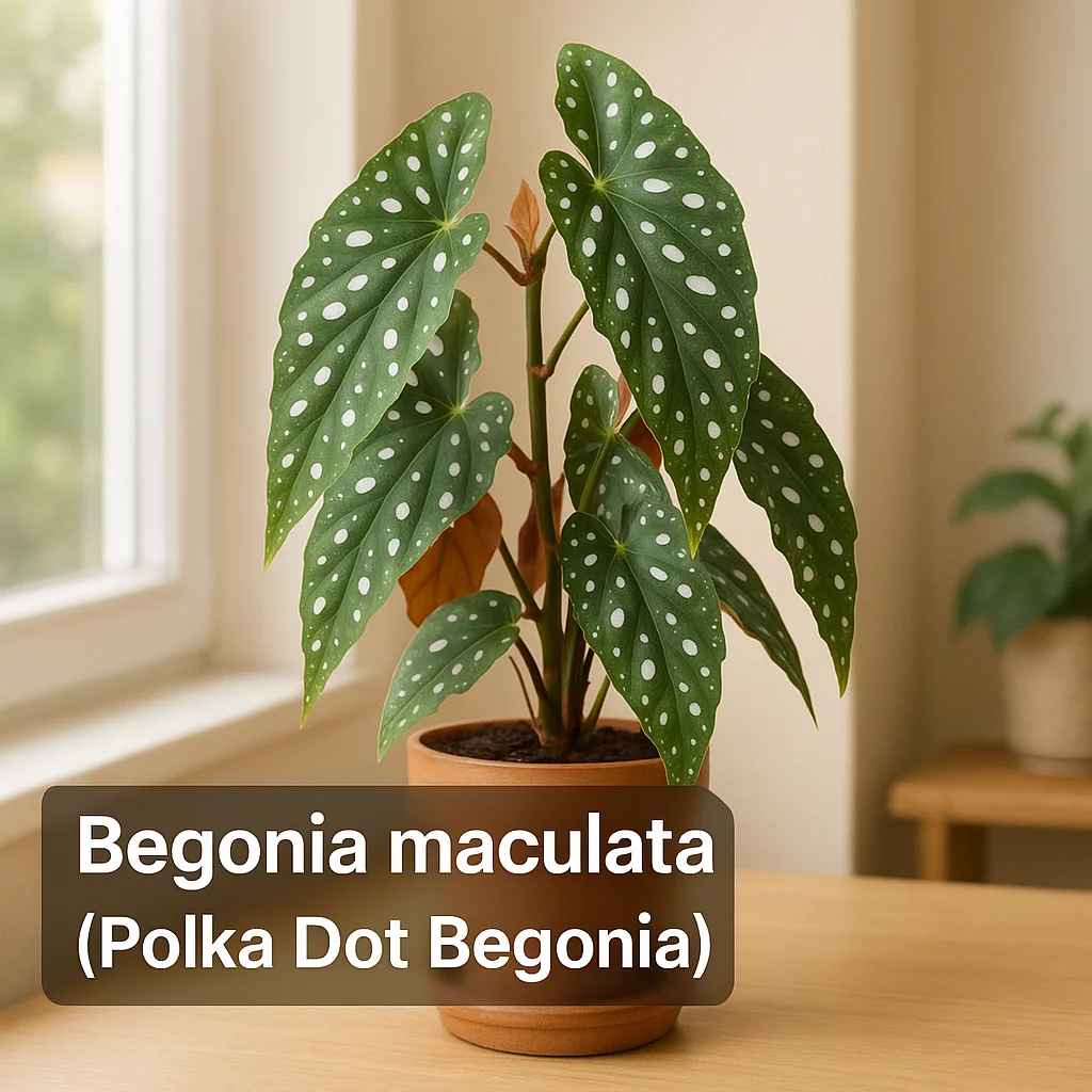 Begonia maculata (Polka Dot Begonia)