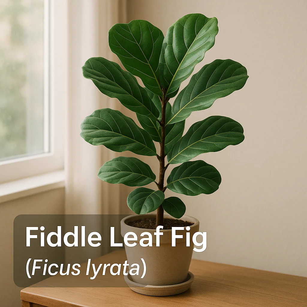 Fiddle Leaf Fig (Ficus lyrata)