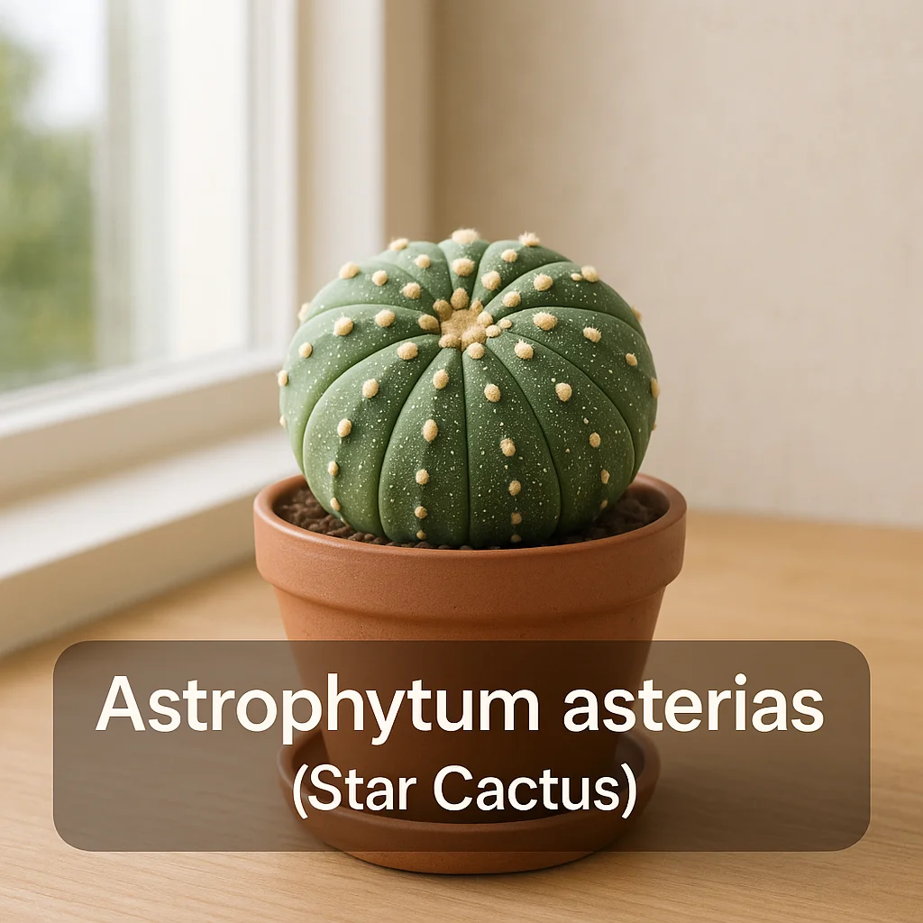 Astrophytum asterias (Star Cactus)