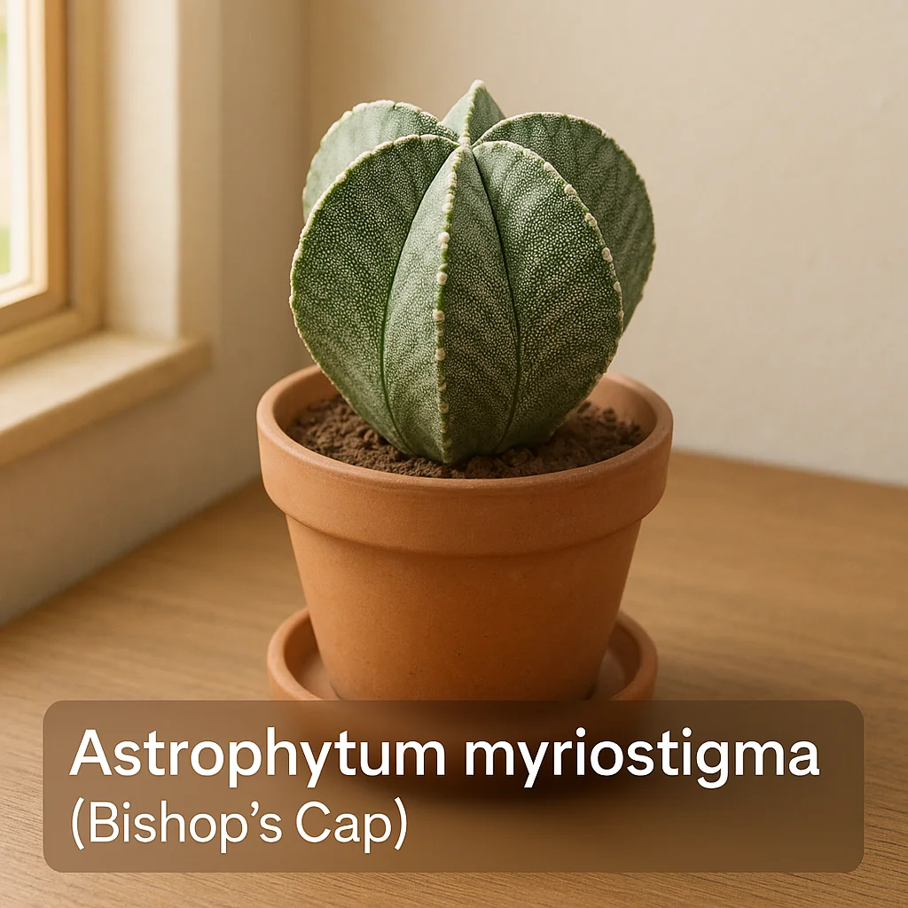 Astrophytum myriostigma (Bishop’s Cap)