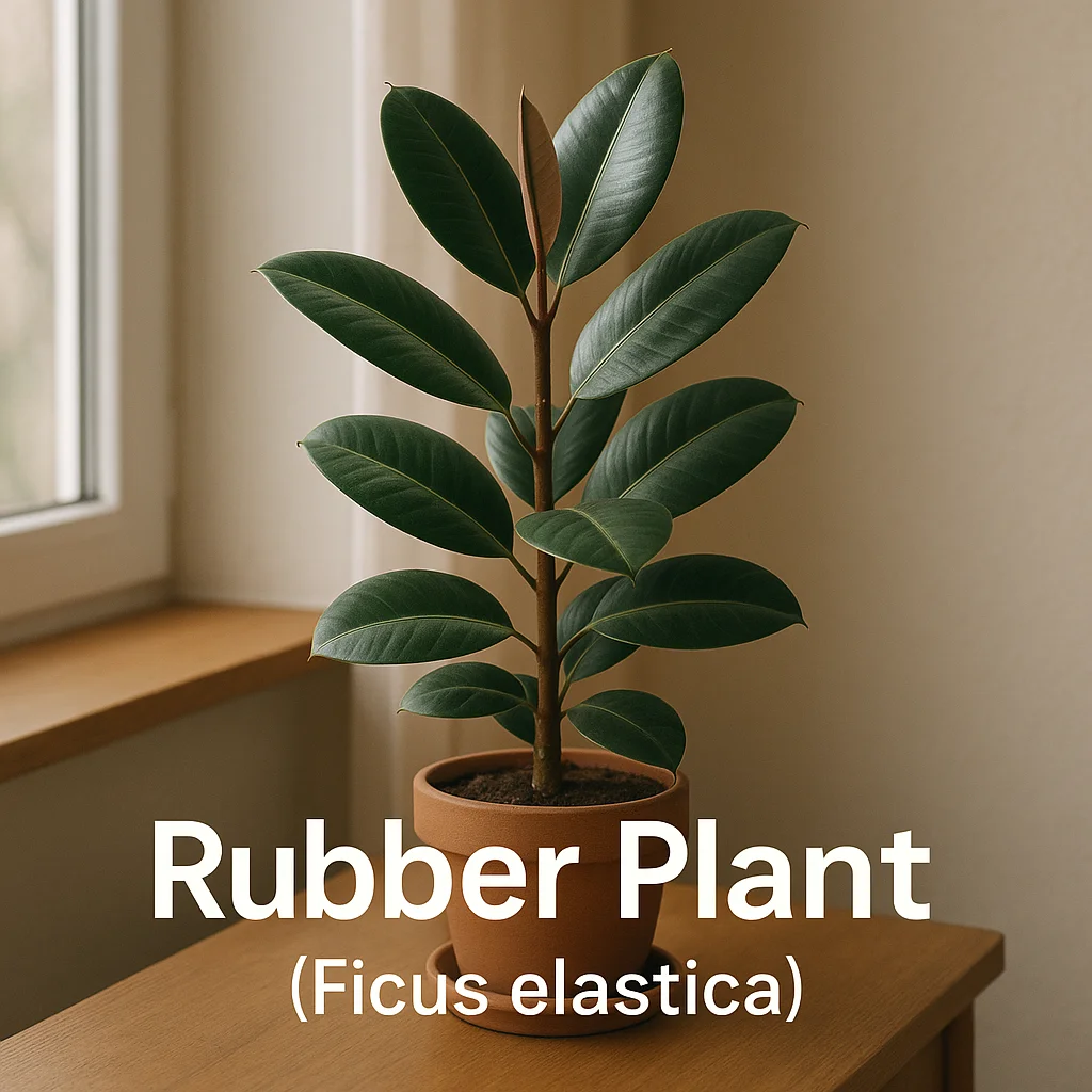 Rubber Plant (Ficus elastica)