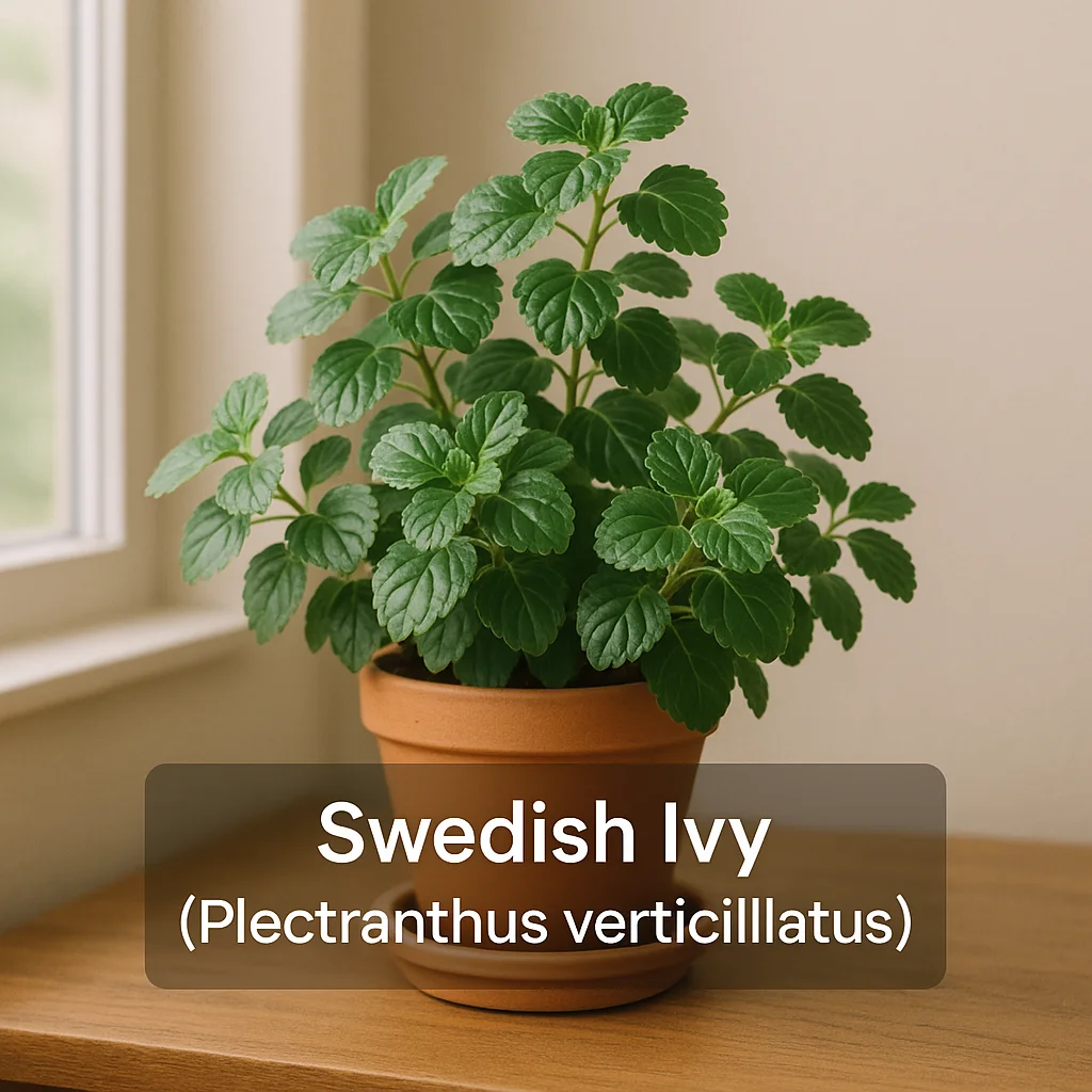 Swedish Ivy (Plectranthus verticillatus)