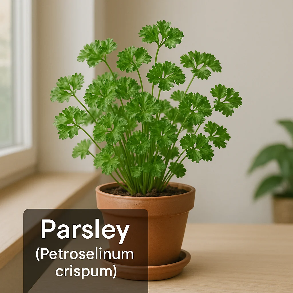 Parsley (Petroselinum crispum)