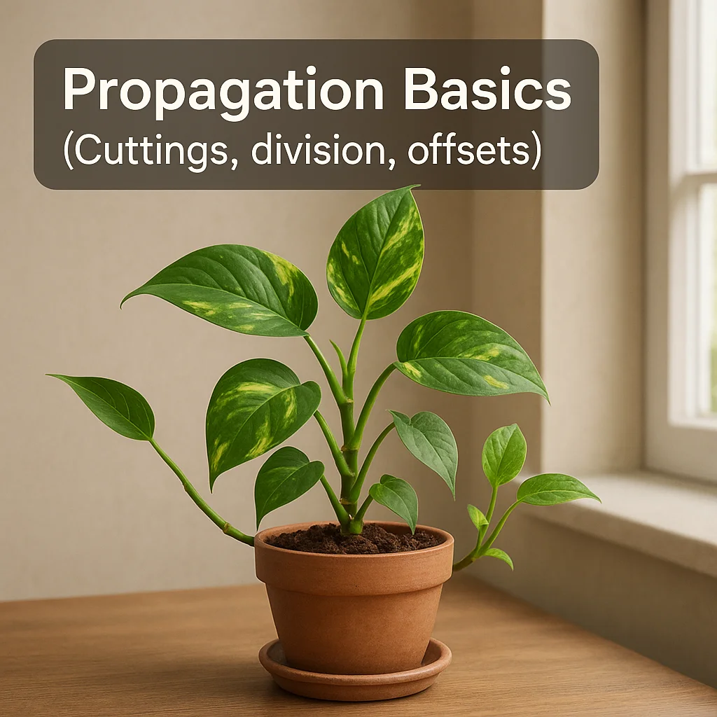 Propagation Basics (Cuttings, division, offsets)