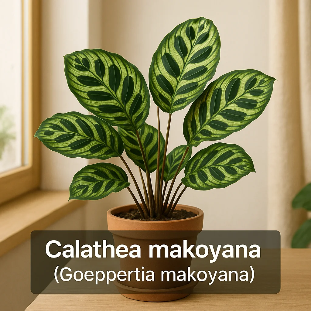 Calathea makoyana (Goeppertia makoyana)