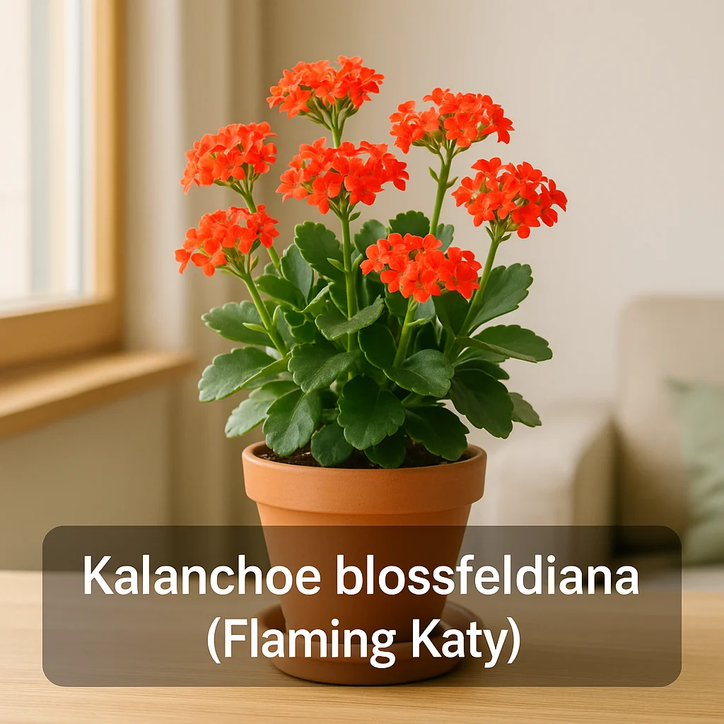 Kalanchoe blossfeldiana (Flaming Katy)