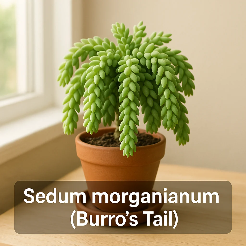 Sedum morganianum (Burro’s Tail)