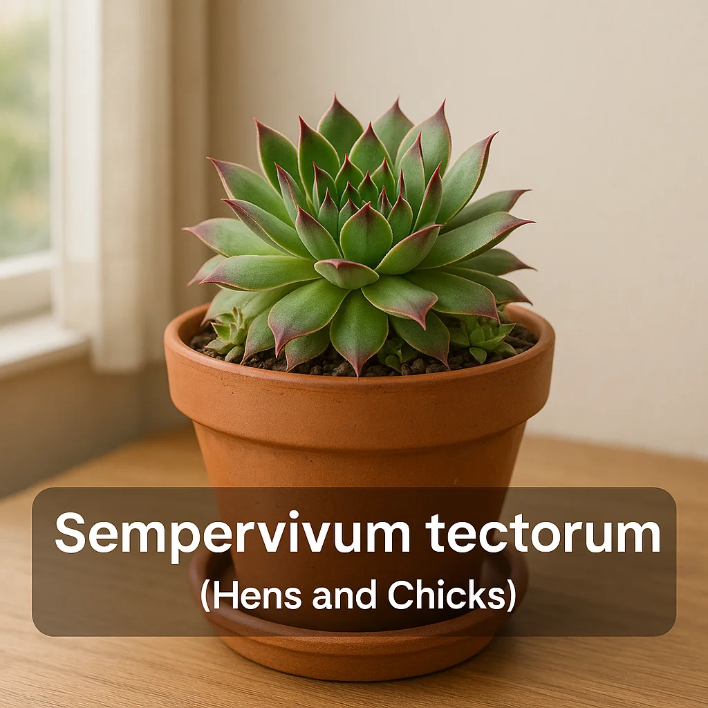 Sempervivum tectorum (Hens and Chicks)