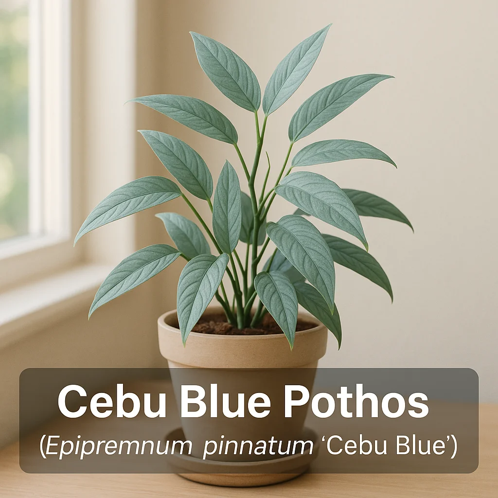 Cebu Blue Pothos (Epipremnum pinnatum ‘Cebu Blue’)