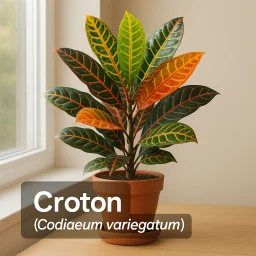 Croton Codiaeum Variegatum