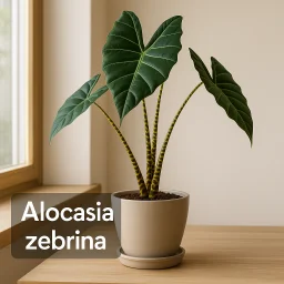 Alocasia Zebrina