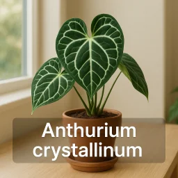 Anthurium Crystallinum