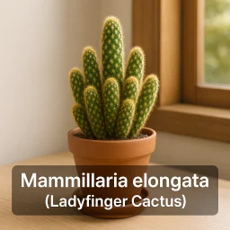 Mammillaria Elongata Ladyfinger Cactus