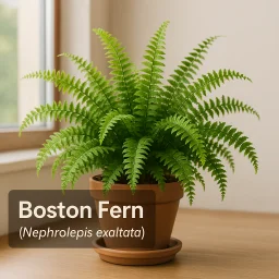 Boston Fern Nephrolepis Exaltata