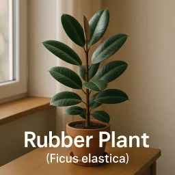 Rubber Plant Ficus Elastica