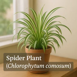 Spider Plant Chlorophytum Comosum