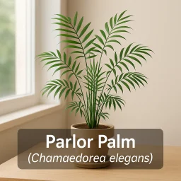 Parlor Palm Chamaedorea Elegans