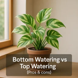 Bottom Watering Vs Top Watering Pros Cons