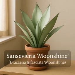 Sansevieria Moonshine Dracaena Trifasciata Moonshine